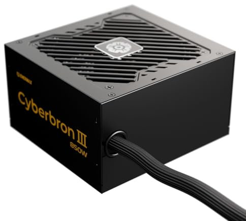 ENERMAX CYBERBRON III 850 Watt|Nicht-modulares ATX 3.1-Netzteil| PCIe 5.1|80 Plus Bronze|geräuscharmer 120mm FDB-Lüfter| DC to DC mit jap. Kondensatoren|EMB850EWT-NAC