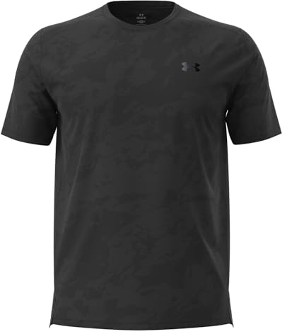Under Armour T-Shirt Tech Jacquard Black/Anthracite/Castlerock, L