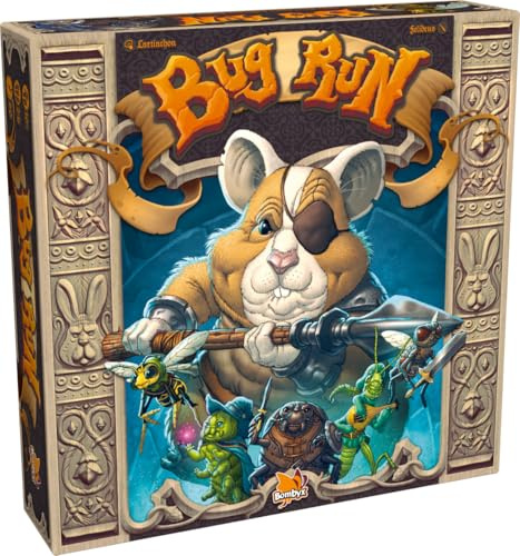Bombyx | Bug Run | Board Game | Ages 10+ | 2-6 Players | 60 Minutes Playing Time