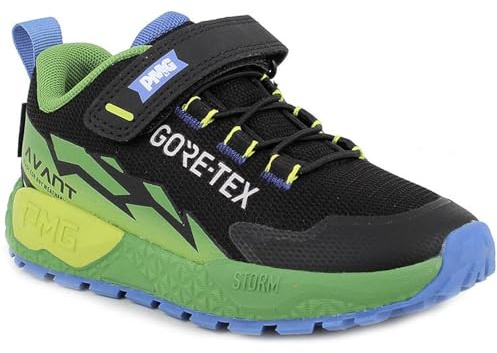 PRIMIGI Gore-tex Storm GTX 1431022 Wasserdichte Sneaker, / , Gr. 39, Kinder, Schwarz, Grün