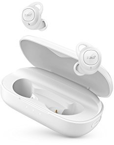 ZOLO Liberty+ Bluetooth Headphones, True Wireless TWS In-Ear Headphones, Bluetooth Earbuds with Graphene Membrane Technology, 48 Hours Playtime, AI Supported and Noise Isolation (White)