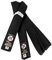 Ronin Deluxe Baumwolle Schwarz Gürtel für Karate, Judo, Tae Kwon Do, Aikido, Jujitsu Kampfsport (8)
