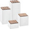 ZWILLING Ceramic Kitchen Storage, set of 4, White