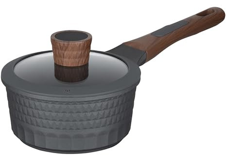 Resto Kitchenware Casserole en acier Capella - ø 16 cm / 1,4 litre - Revêtement antiadhésif standard