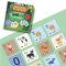 Mein erstes Tier ABC Memo | Zweisprachig deutsch-englisch | Memoryspiel | Lernen von Buchstaben Alphabet Zahlen in Zwei Sprachen | Lernspiel ab 3 Jahren | Memory-Spiel Kinderspiel Merkspiel
