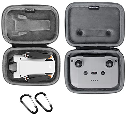 MotuTech Schutztasche für DJI Mini 3 / Mini 3 Pro Drohne DJI RC-N1 Fernbedienung tragbare Aufbewahrungstasche Transportbox (für DJI Mini 3 Pro Drohne + RC-N1 Fernbedienung)