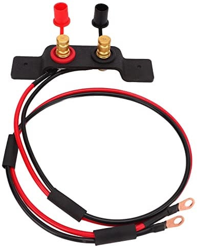 Aoutecen Battery Jump Post, PVC Battery Terminal Relocation Kit 1.2m Cable High Performance for Truck for ATV