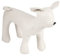HDYS Schaufensterpuppen, stehend, für Hunde, Spielzeug, Tierladen, Weiß, Größe S