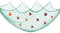 Fangoo 200 cm x 150 cm Fischernetz mit Muscheln Fischernetz Wand Dekoration Strand Themen Fischernetz Wandbehang für Party Home Wohnzimmer Schlafzimmer mediterranen Stil Dekor Wanddekoration, Türkis