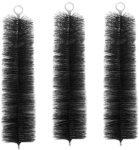 GROCKSTR 30 spazzole in acciaio inox per acquario, filtro per acquario e laghetto, filtro biochimico