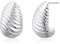 Rajputana Chunky Silver Earrings for Women Girls Leichtgewicht Offene Ohrringe Vergoldet für Frauen Mädchen