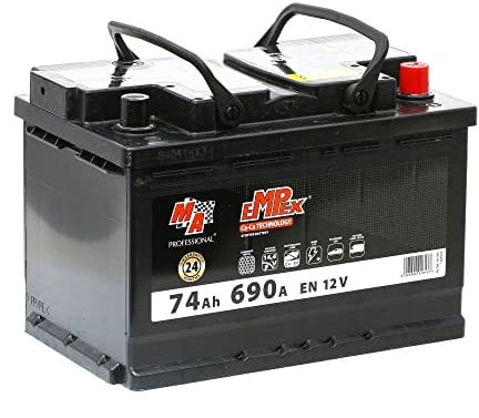 Autobatterie EMPEX 74, Ah 690, A/EN 56-045 L 277mm B 175mm H 190mm NEU