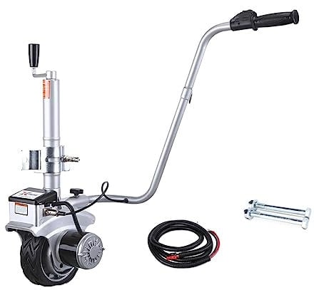 EYESLA Motorisierter Anhänger-Stützrad, 12-V-Mover, elektrischer Pferdeschwimmer, automatische Bremse