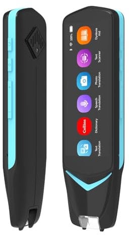 NEWYES Stylo Scanner OCR sans Fil pour Saisie de données et Traduction | Stylo de Lecture, Stylo de Lecture de synthèse vocale, Stylo d'apprentissage d'enregistrement Intelligent pour Les étudiants