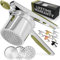 Priority Chef Potato Ricer 3 Disc, Olive Green
