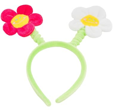Deiters Haareifen mit Blume und Smiley