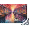 MOBYAT Fahrräder in Amsterdam 1000 Teile Hölzern Puzzle 1000pcs (75x50cm)