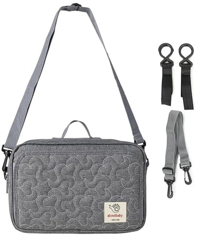 Kinderwagen Organizer Kleiner. Tasche für Kinderwagen, Wickeltasche Kinderwagen und Kinderwagen, Mehrzwecktasche als Krankenhaus-Tasche für feuchttücher Baby transporttasche mit Mutterschaftstasche