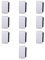 10x Deviatore 16A, Moduli Bianchi, Compatibile Con Vimar Plana, frutti, interruttori, pulsanti, deviatori, dimmer, sensori, PIR, buzzer, Per Placche originali e compatibili