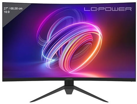 LC-POWER LC-M27FC (LC-M27FC-V1) LCD-Monitor, Gaming, gebogen, 68.6 cm (27)