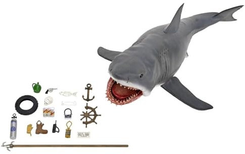 Jaws : the Game of Jaws / 15 Inch Head to Tail Action Figure 50th Anniversary (Neca)