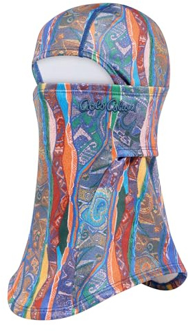 Carlo Colucci Unisex Balaclava Blau/Mehrfarbig, OS
