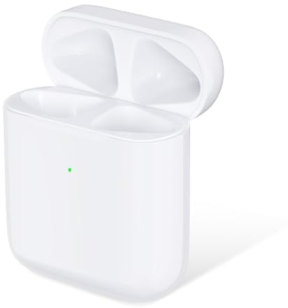 Ersatz-Ladehülle für Airpod 1. 2. Ladehülle, nur mit Bluetooth-Kopplungs-Synchronisationstaste (Ersatz A1938 und A1602)