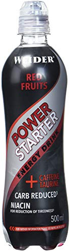 Weider Power Starter Energy Drink, Red Fruits, 12 Stück