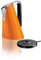 BUGATTI, Vera Easy, Electric Water Kettle with Removable Limescale Filter, Capacity 1.75 liters, 2180 W, Stainless Steel Body, Orange Color