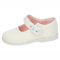 MADE IN SPAIN 951 Lonas DE Tela Blanca NIÑA Zapatillas Blanco 20