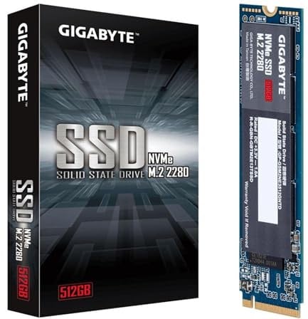 Gigabyte NVMe SSD 512GB GP-GSM2NE3512GNTD