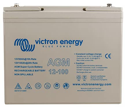 Victron Energy AGM Batterie Super Cycle 100 Ah 12 Volt (M6)