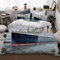 HATESAH Bedding Bettwäsche,Titanic Design,Bettwäsche 135x200cm,Kopfkissenbezug 2（50x80cm）