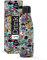 I-Drink Bouteille Double Paroi en Acier, Thermique 500 ML, Décorées (1000 ML, Graffiti)