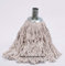 6pcs of Metal Steel Clip Galvanised Twine Cotton Mop Head Jumbo Large Mop Thick Absorbent Yarn Everyday Home /Work Commercial Mop Heads Heavy Duty Long Lasting (6pk Jumbo 400g)