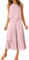 FANCYINN Donna 2 Pezzi Outfits Canotta Lunga di Base Camicia Pantaloni Lunghi a Vita Alta Tute Rosa Viola L