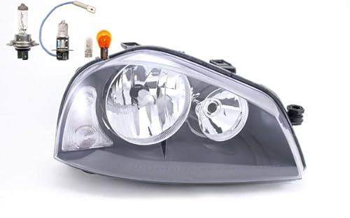 Johns, Scheinwerfer Halogen passend für Seat Arosa 6H 09/2000-06/04 Rechts Leuchtmittel