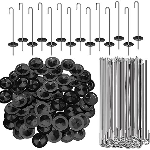 100 Pezzi Clip di protezione del pannello solare, kit di clip di fissaggio in acciaio inox per pannello solare per recinzione di piccioni