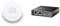 TP-Link EAP670 AX5400 Gigabit WiFi 6 WLAN Access Point weiß & OC200 Omada Hybrid PoE Hardware Controller für EAP Serie, USB Port für automatisches Backup, Cloud-Dienst, grau metallic