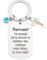 Ktiavo Cadeau Parrain Saint Valentin Porte Clef Baptême Marraine Demande Souvenirs Idée Cadeau Noël