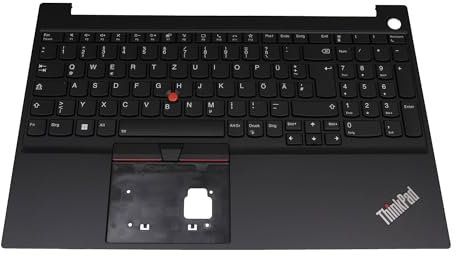 Lenovo 5M11C43775 Original Tastatur inkl. Topcase DE (deutsch) schwarz/schwarz mit Backlight und Mouse-Stick für ThinkPad E15 Gen 4 (21ED/21EE), (21E6/21E7)