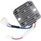 178F186F Voltaje del Motor de 12 V CC, Regulador de Voltaje, Módulo de Fuente de Alimentación del Convertidor del Regulador Rectificador para Generador KDE3500 5000 6500 6700