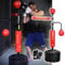 Punchingball Red Dreh -Boxgeschwindigkeits -Reaktionsziel, Freistehende Stanztrainer Dummy für Heim-/ Fitnessstudio/Clubs, Fitness -Praxis -Geschwindigkeitstrainingsbeutel