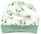 Kleine Könige Mütze Baby Mädchen Beanie · Modell Eukalyptus weiß, Mint · Ökotex 100 Zertifiziert · Größe 50/56