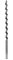 Auger Drill Bit for Wood, 1/2 Inch Diameter x 12 Inch Length, 3/8-Inch Hex Shank, Long Drill Bits(1/2 Diameter)