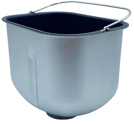 Bandeja para hornear pan, forro para máquina de pan, bandeja de máquina antiadherente para mezclar pan de metal | Bandeja reutilizable para máquina de pan