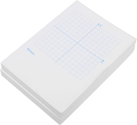 OFFSCH Bücher Mathe Xy Koordinatenpapier Übungsheft Mit Rasterlinien Zeichnen Und Graphenzeichnen Für Matheübungen Und Millimeterpapier