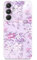 ONEFLOW Cover per Samsung Galaxy A55 5G, motivo floreale, motivo floreale, colore: lilla