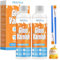 60ml*1 Air Dry Clay Glaze with 2 Brushes, Glossy Clay Varnish for Air Drying Clay, Ceramic, Oil Paint & Wood, Waterproof, Crack, Scratch & Wear Resistant, Clay Varnish for Crafts & DIY Projects