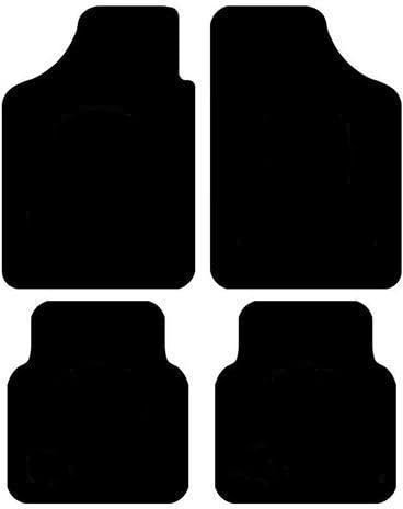 KBDDM 4 Stück Autofußmatten Set für Audi S4 Limousine 2019–2023, Auto Fußmatten Teppich Matten rutschfest Automatten Autoteppich Stoffmatten mit Schwarz Einfassung